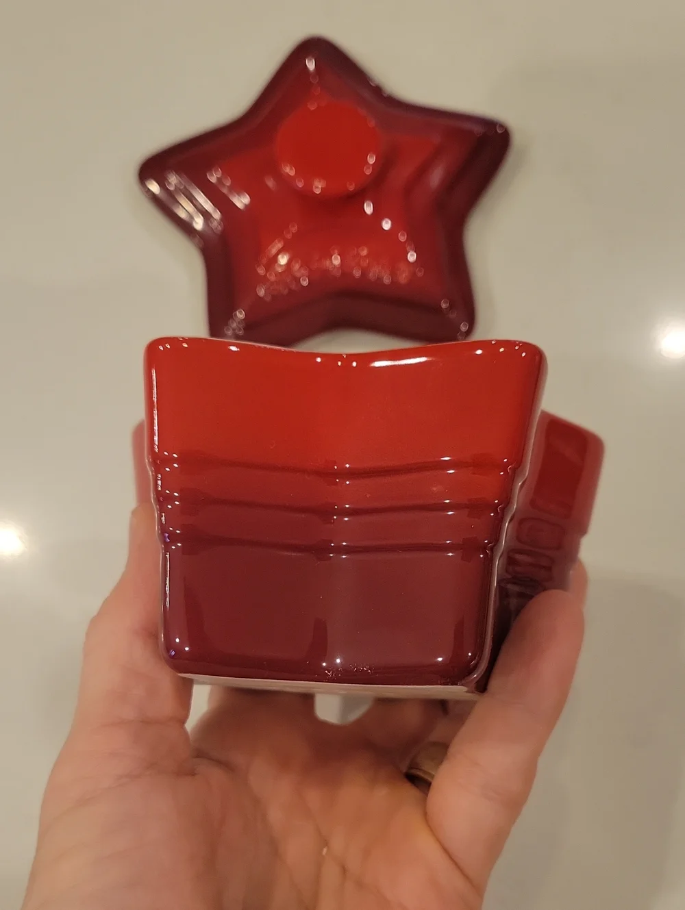Retired Le Creuset Red Star Remekin